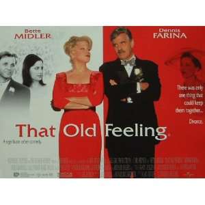  That Old Feeling   Bette Midler   Movie Poster   12 x 16 