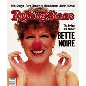  Bette Midler, 1982 Rolling Stone Cover Poster by Greg 