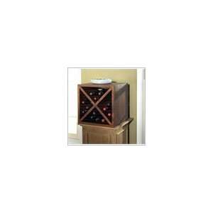  Modus Palindrome Wine Storage Cube in Chestnut