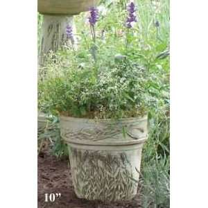  Lavender Planter Hand Painted 10in: Pet Supplies
