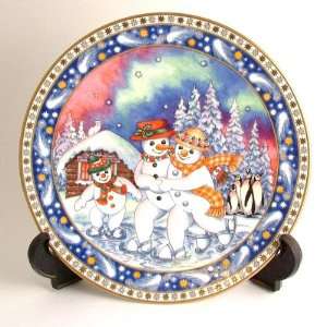   Tales Winter Waltz Snowmen by Sue Scullard cp89: Home & Kitchen