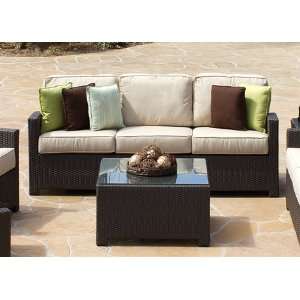  NorthCape International Cancun Wicker Cushion Patio Sofa 