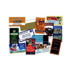  Business card magnet, 2 x 3 1/2 with square corner 