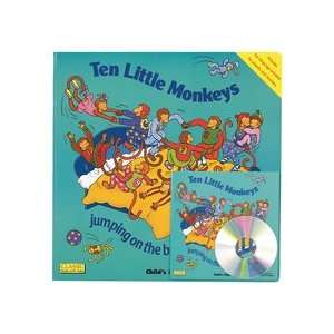  Ten Little Monkeys Big Book & CD Superset Toys & Games