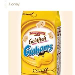 Goldfish Graham Snacks Baked Honey, 6.6 Ounces  Grocery 
