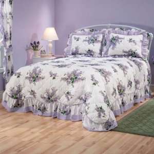  Lilac Bouquet Bedspread Bedding: Home & Kitchen