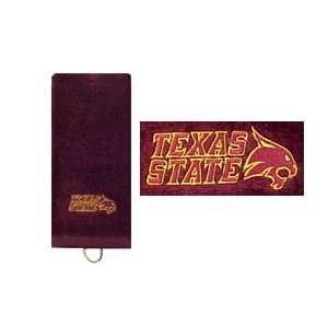   Towel/Texas State And Supercat/Maroon 