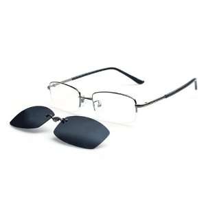  Model 9021 prescription eyeglasses (Gunmetal) Health 