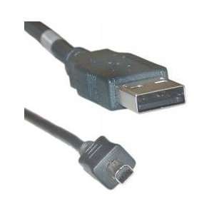    USB Type A Male / Mini B Male, 4 Pin, Black, 6 ft Electronics