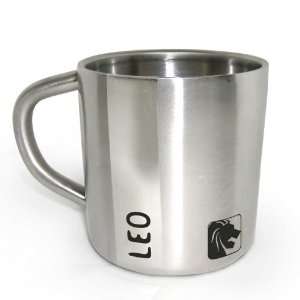   Steel Mug; Double Walled; Hot Muggs; 8.4 Oz.: Kitchen & Dining