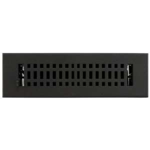 Contemporary Cast Iron Wall Register with Louvers   2 1/4 x 10 (3 3 