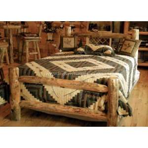  Pine Lake Western Corral Log Bed Kit: Home & Kitchen