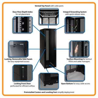    Tripp Lite SR42UB 42U Rack Enclosure Server Cabinet: Electronics