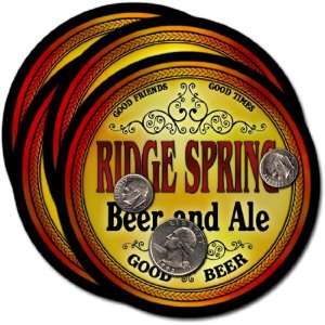  Ridge Spring, SC Beer & Ale Coasters   4pk Everything 