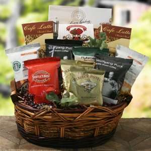 Caffiene Rush Coffee Gift Baskets:  Grocery & Gourmet Food