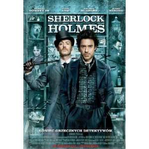 Sherlock Holmes (2009) 27 x 40 Movie Poster Polish Style A 