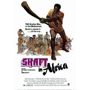 Shaft in Africa   Movie Poster   27 x 40 