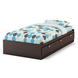  South Shore Cakao Twin Mates Bed: Home & Kitchen