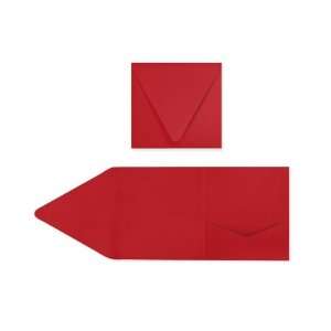 6 x 6 Pockets Envelopes   Pack of 50   Ruby Red