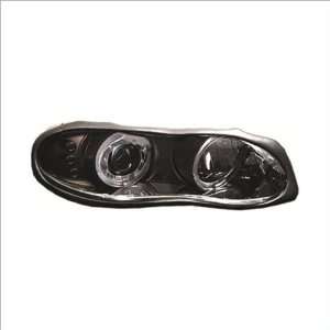   Black Projector Headlights W/ Rings 98 02 Chevrolet Camaro Automotive