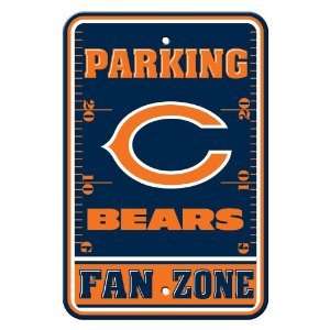 Chicago Bears Reserved Parking Street Sign NFL  