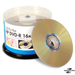  Disc Makers HP Premium LightScribe 16x DVD Rs  100 pack 