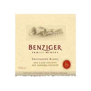  Benziger Family Winery Sauvignon Blanc 2008 750ML Grocery 