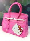 Pink Bling Kitty Tote Handbag Strass With