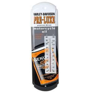   : Harley Davidson Pre Luxe Oil Can Thermometer: Patio, Lawn & Garden