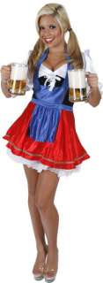 Adult St. Pauli Beer Girl Womans Halloween Costume Xl  