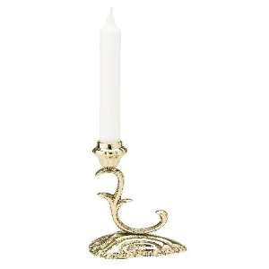    Lisbeth Dahl Brass Candlestick with Pattern: Home & Kitchen