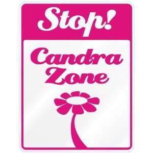  New  Stop ! Candra Zone  Parking Sign Name: Home 
