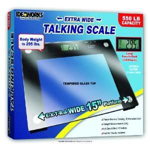   Scale, Talking Scale Glass 15X12, (1 EACH): Health & Personal Care