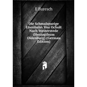   Westerstede (Herzogthum Oldenburg) (German Edition): E Buresch: Books