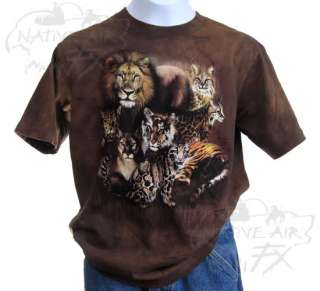 ZOO T shirt boy girl lion cheetah leopard nwt S/M/L/XL  