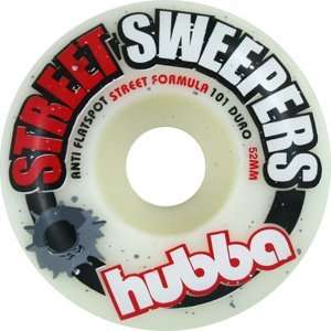  Hubba Street Sweepers 52mm Skateboard Wheels (Set of 4 