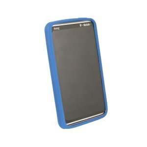  Ryno® Silicone Skin Jelly Case   Blue For HTC HD7: Cell 