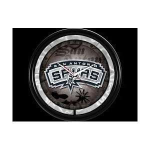  San Antonio Spurs Plasma Clock: Sports & Outdoors