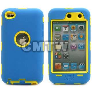   DUO PROTECTION RUGGED HARD CASE COVER FOR APPLE IPOD TOUCH 4TH GEN 4