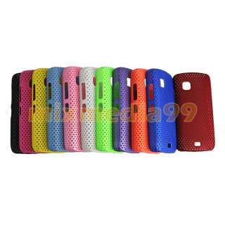 10pcs Cute Hard Mesh Case Cover Film for Nokia C5 03  