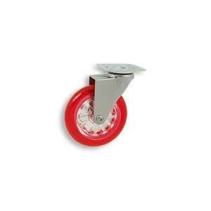   Satin Chrome Yoke, Swivel Plate, No Brake   Item #50 100 CAPR SC SP NB