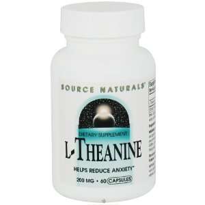    L Theanine 200 mg Capsule   60   Capsule: Health & Personal Care