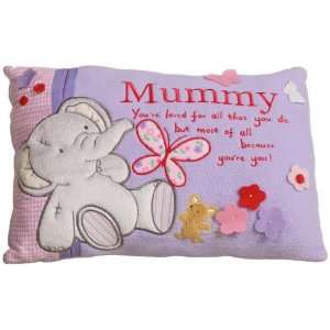 Mummy Captioned Purple Cushion:  Home & Kitchen