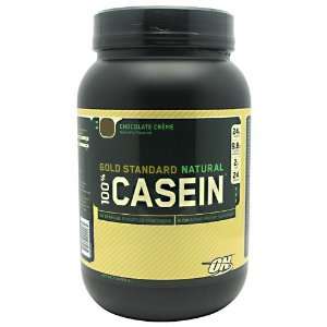  Optimum Nutrition 100% Casein Natural Chocolate Creme   2 