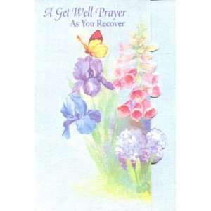 Get Well Prayer as You Recover   Get Well Card (Dayspring 2600 8)