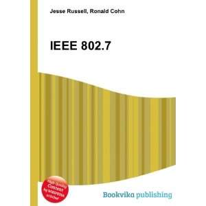  IEEE 802.7 Ronald Cohn Jesse Russell Books