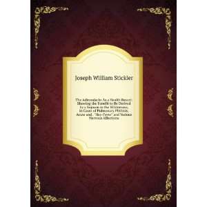   Various Nervous Affections Joseph William Stickler  Books