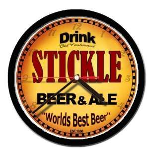  STICKLE beer and ale cerveza wall clock: Everything Else