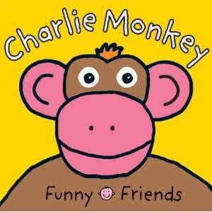  Funny Friends Charlie Monkey [Board book]: Roger Priddy 