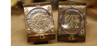 pop Fashion icon wrist watch ANTIQUE STEAMPUNK type handmade watches 
